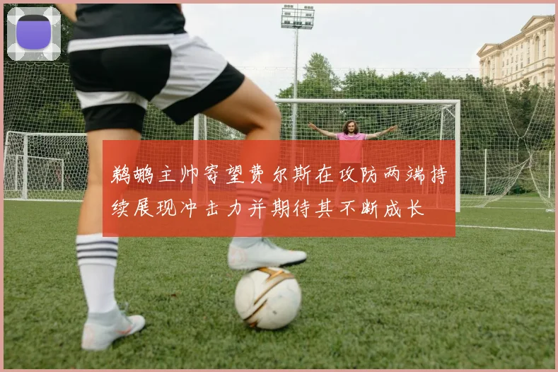 鹈鹕主帅寄望费尔斯在攻防两端持续展现冲击力并期待其不断成长